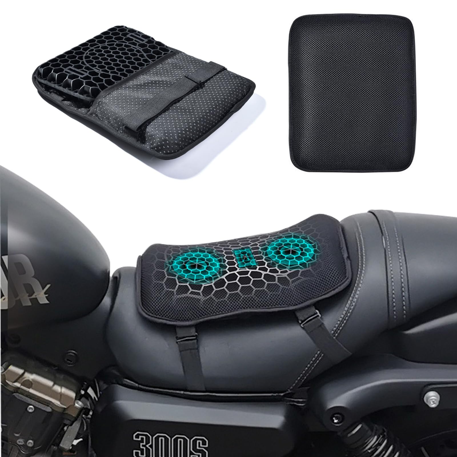 Amazon.co.jp: バイクシートクッション【2023-第2世代】 Tomistan ゲル